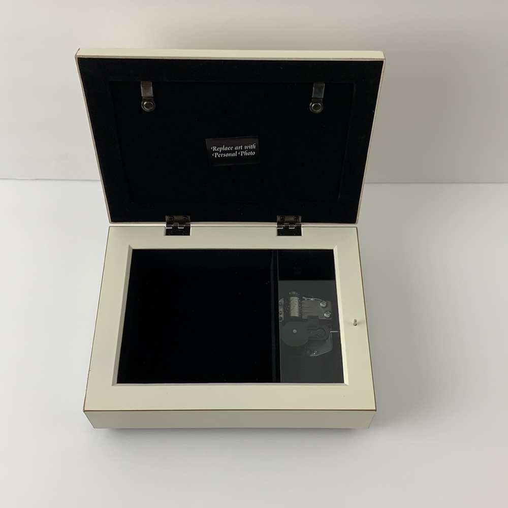 Musical Jewelry Box with Photo Display - Picture 3 of 16